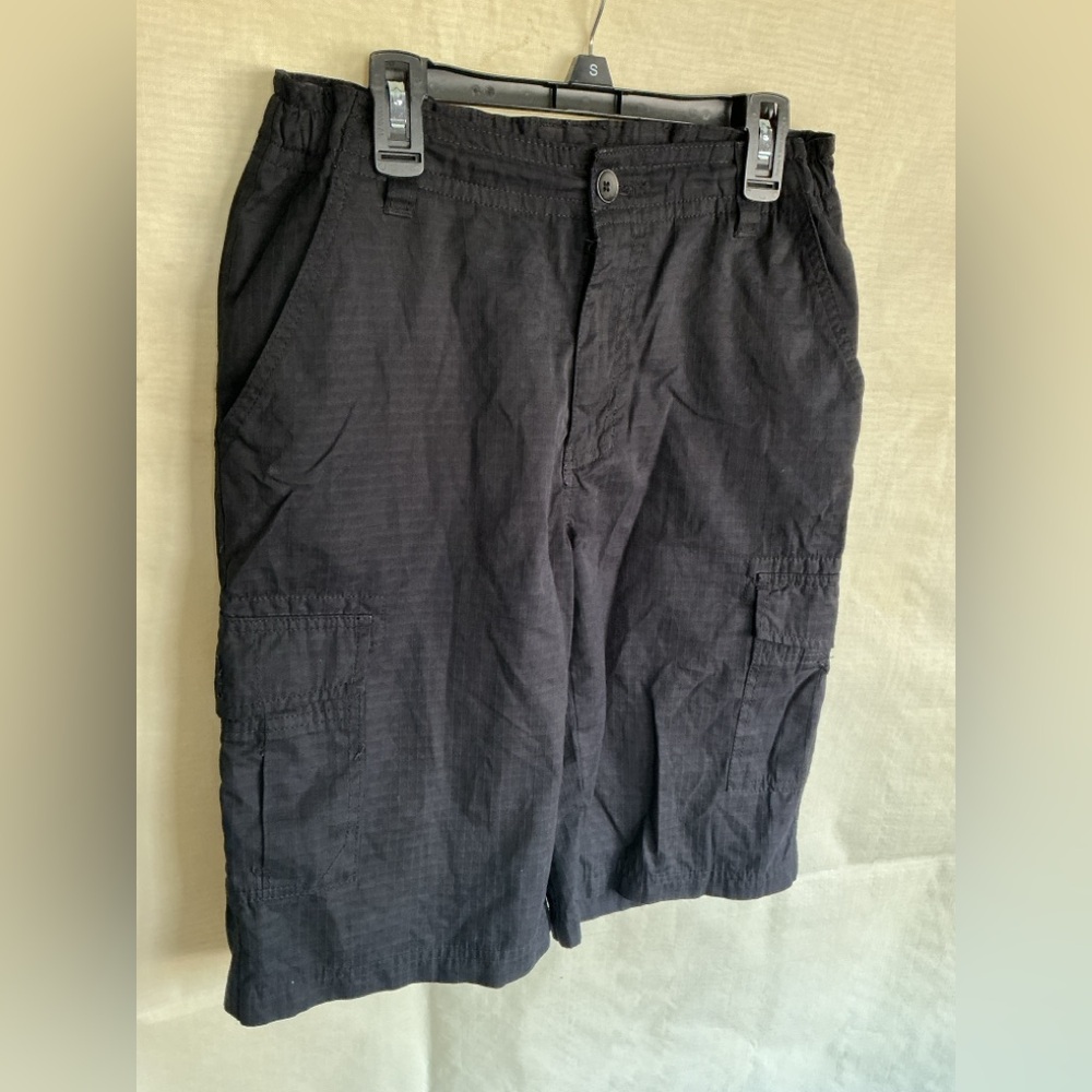 Tony Hawk Black Ripstop Cargo Shorts